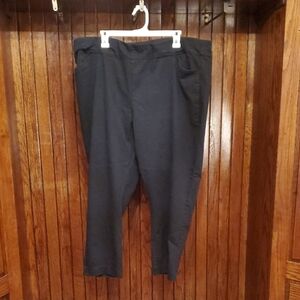 CROFT & BARROW SIZE 22W Women's Black Pants